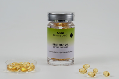 Глубокая капсула масла рыб мягкая